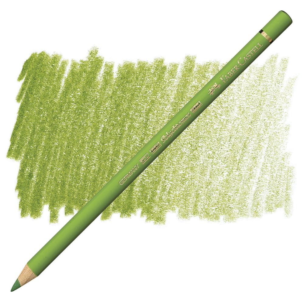 مداد رنگی فابرکاستل پلی کروم تکی کد 168 - Carth Green Yellowish
