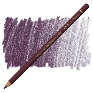مداد رنگی فابرکاستل پلی کروم تکی کد 194 - Red Violet