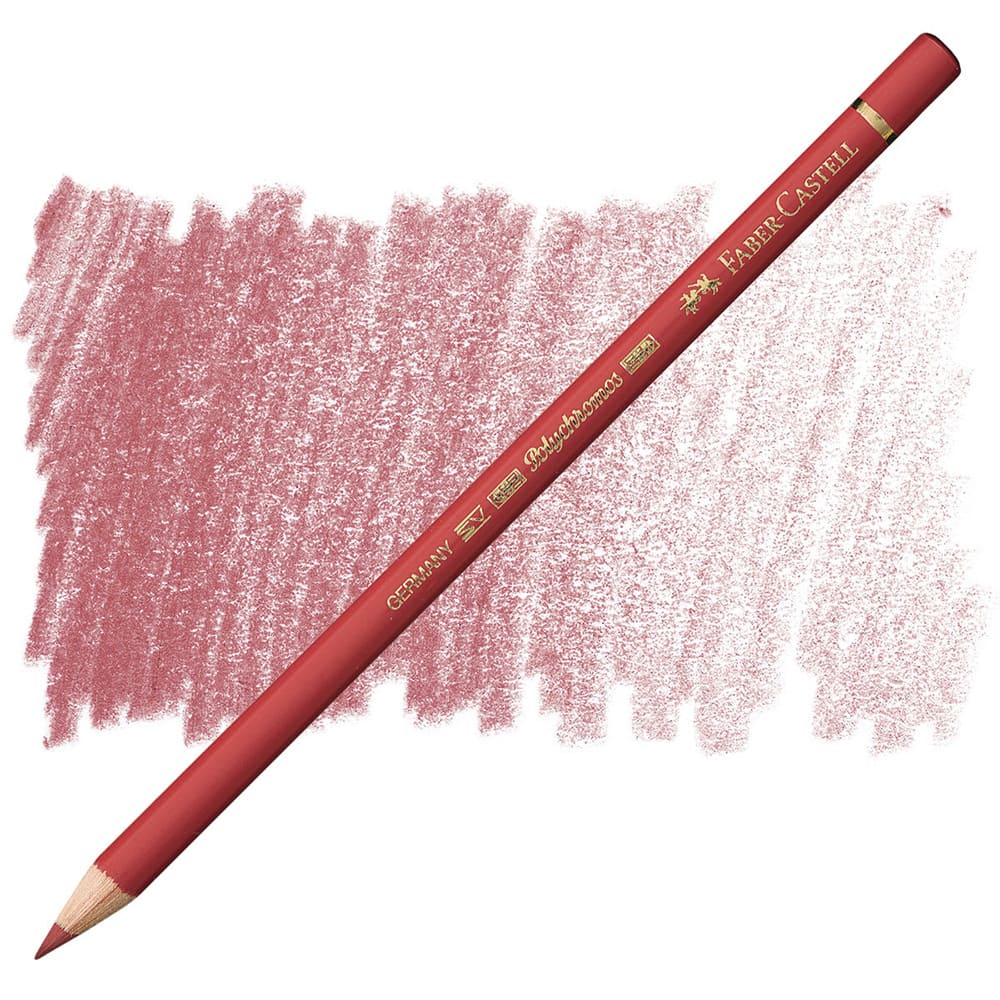 مداد رنگی فابرکاستل پلی کروم تکی کد 191 - Pompeian Red