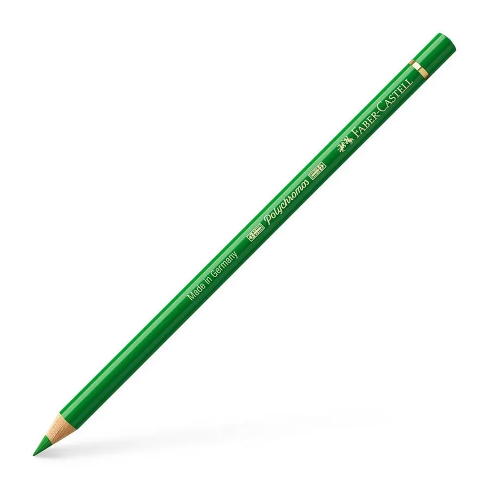 مداد رنگی فابرکاستل پلی کروم تکی کد 266 - Permanent Green