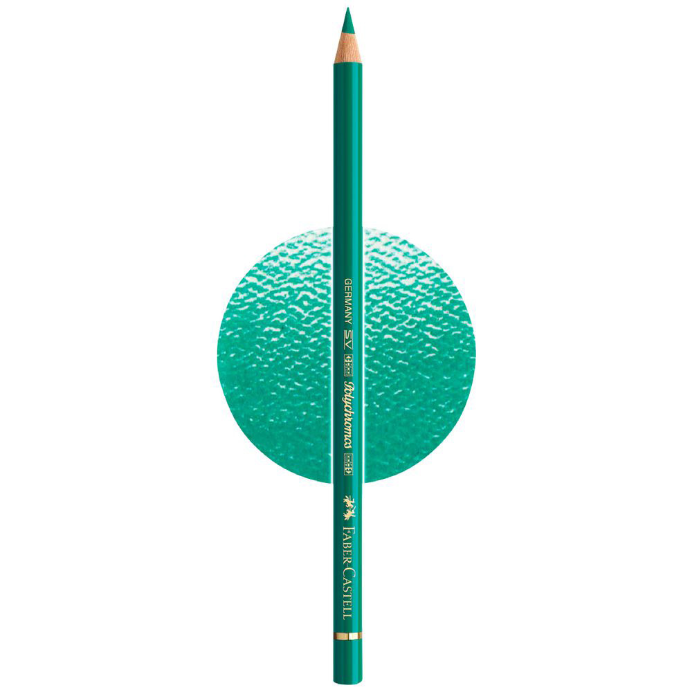 مداد رنگی فابرکاستل پلی کروم تکی کد 161 - Phthalo Green