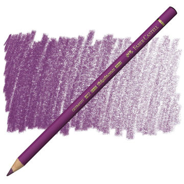 مداد رنگی فابرکاستل پلی کروم تکی کد 135 - Light Red Violet