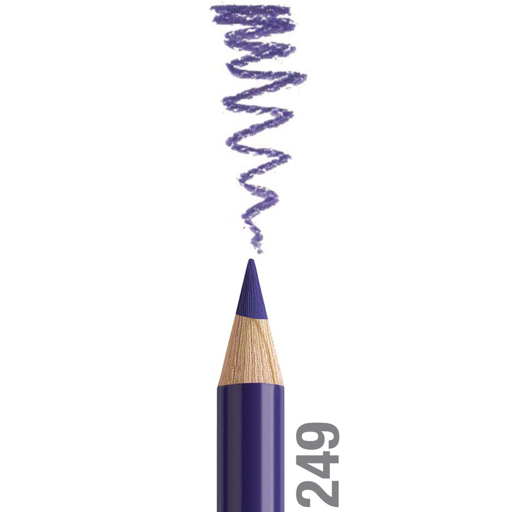 مداد رنگی فابرکاستل پلی کروم تکی کد 249 - Mauve