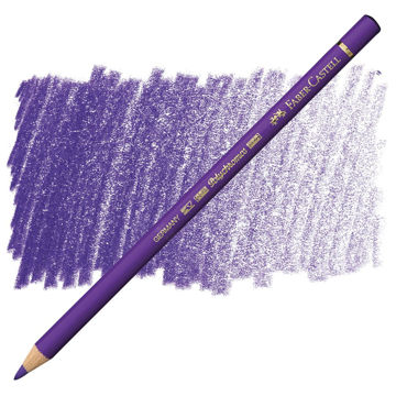 مداد رنگی فابرکاستل پلی کروم تکی کد 136 - Purple Violet