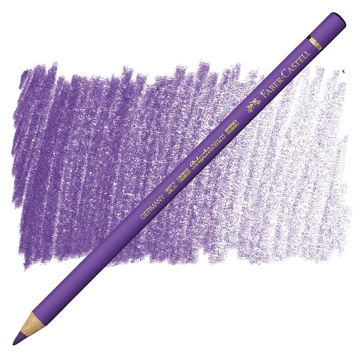 مداد رنگی فابرکاستل پلی کروم تکی کد 138 - Violet