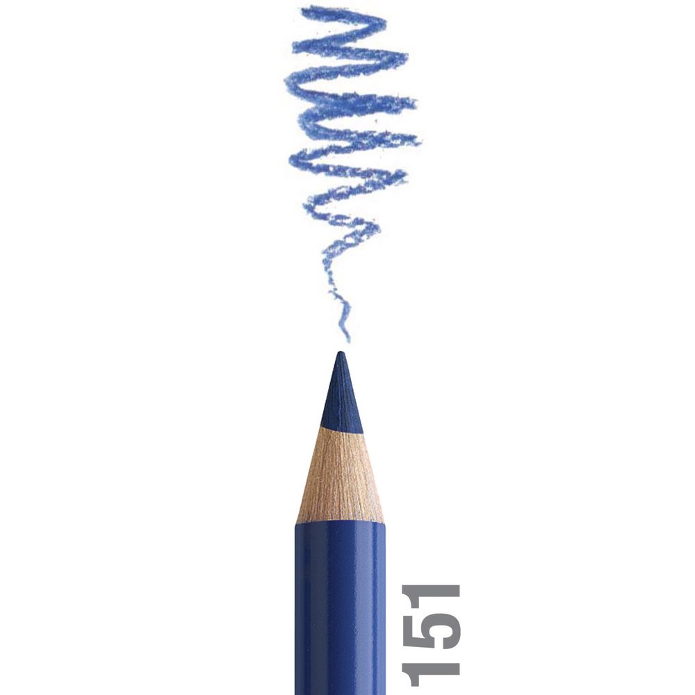 مداد رنگی فابرکاستل پلی کروم تکی کد 151 - Helioblue Reddish