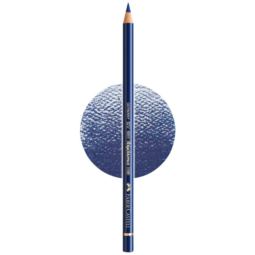 مداد رنگی فابرکاستل پلی کروم تکی کد 247 - Indianthrene Blue