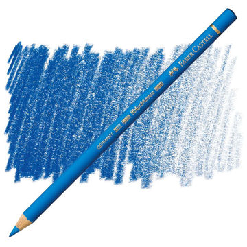 مداد رنگی فابرکاستل پلی کروم تکی کد 152 - Middle Phthalo Blue