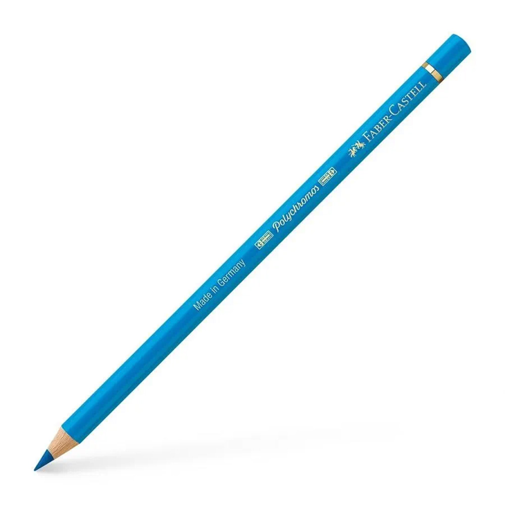 مداد رنگی فابرکاستل پلی کروم تکی کد 110 - Phthalo Blue