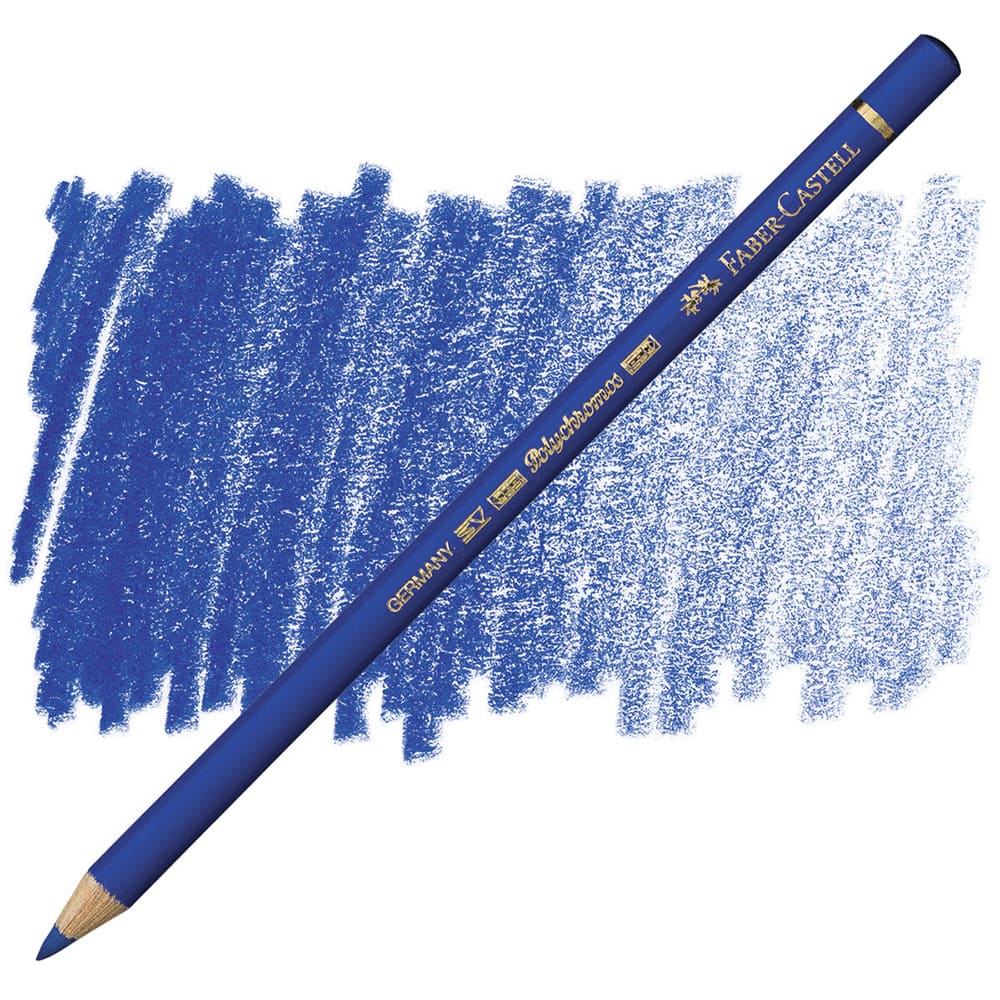 مداد رنگی فابرکاستل پلی کروم تکی کد 144 - Cobalt Blue Greenish