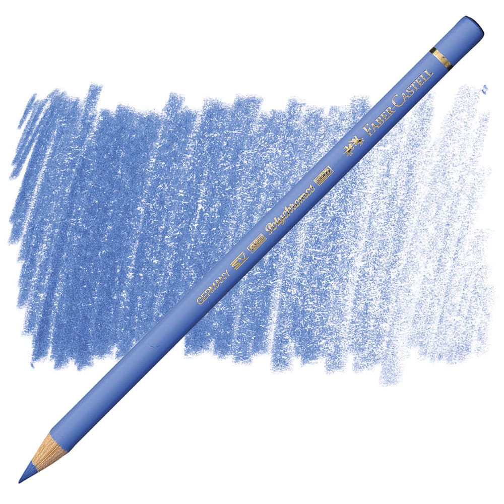 مداد رنگی فابرکاستل پلی کروم تکی کد 140 - Light Ultramarine