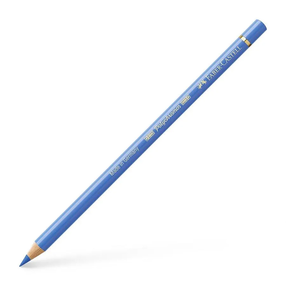 مداد رنگی فابرکاستل پلی کروم تکی کد 140 - Light Ultramarine