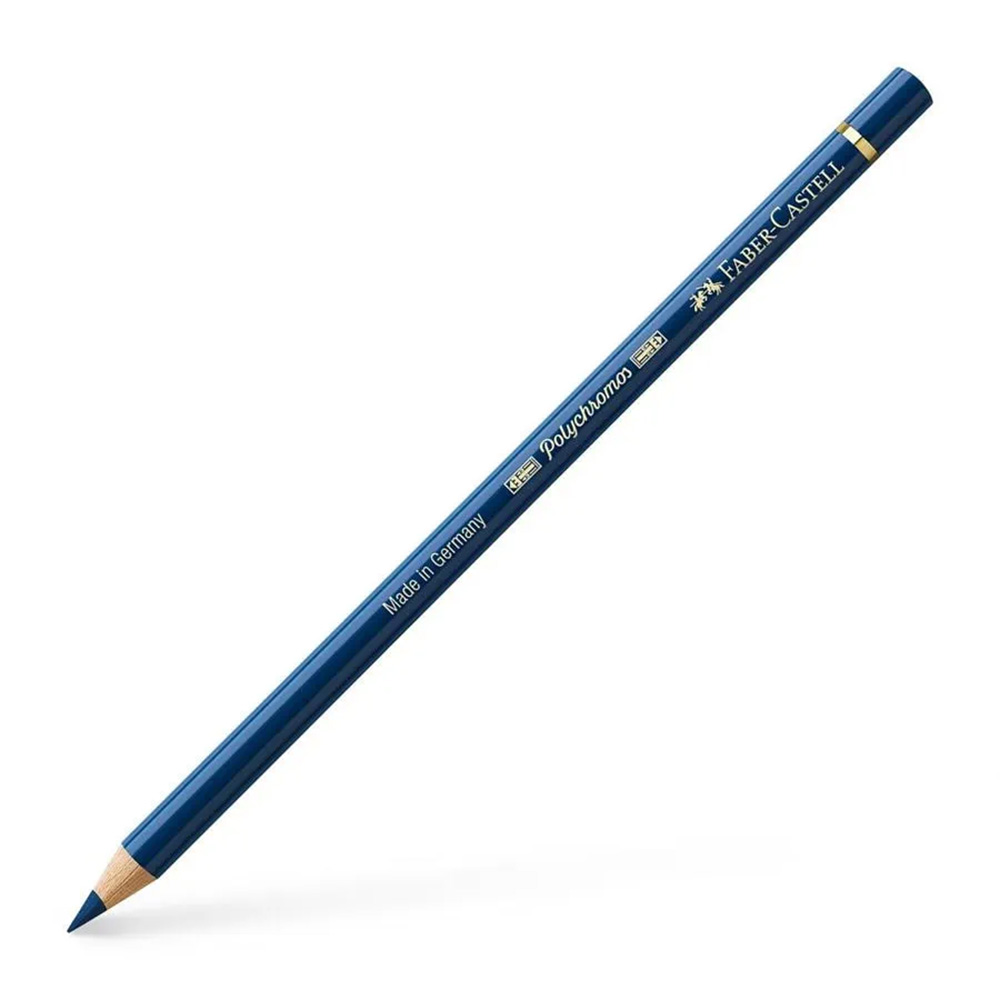 مداد رنگی فابرکاستل پلی کروم تکی کد 246 - Prussian Blue