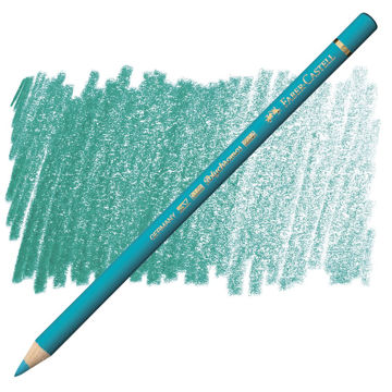 مداد رنگی فابرکاستل پلی کروم تکی کد 156 - Cobalt Green