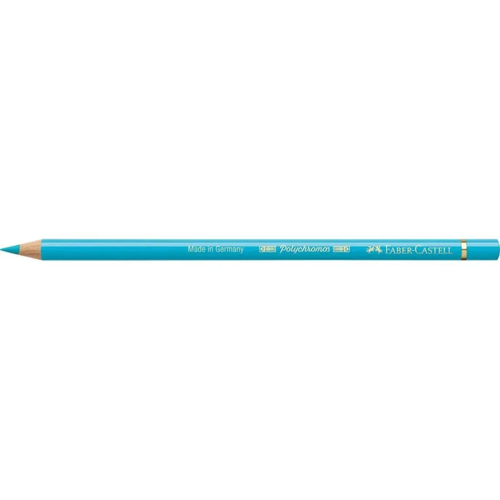مداد رنگی فابرکاستل پلی کروم تکی کد 154 - Light Cobalt Turquoise