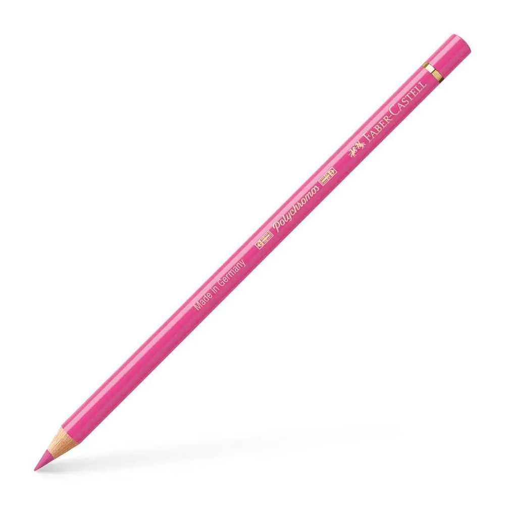 مداد رنگی فابرکاستل پلی کروم تکی کد 129 - Pink Madder Lake