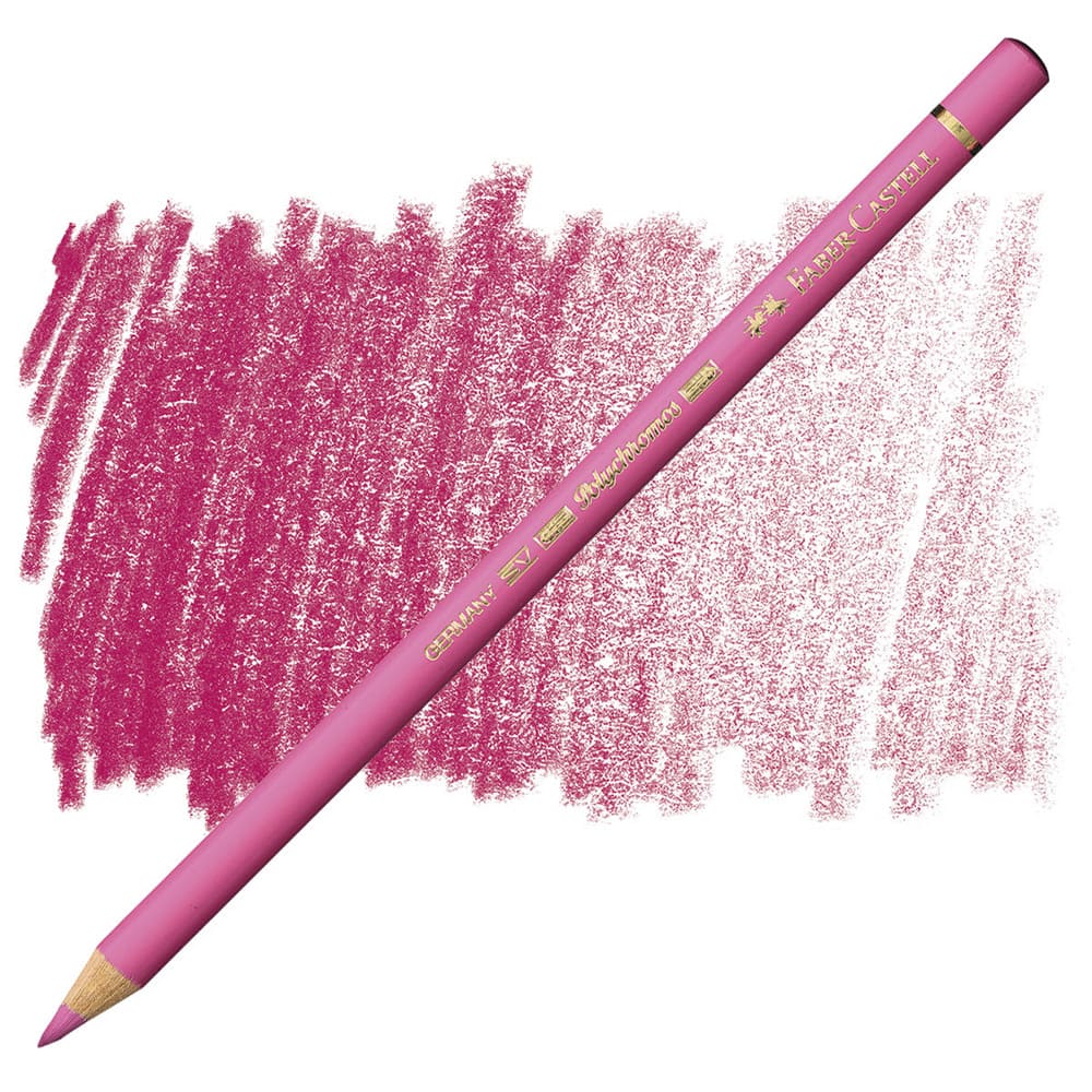 مداد رنگی فابرکاستل پلی کروم تکی کد 129 - Pink Madder Lake