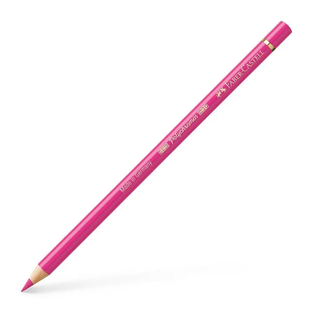 مداد رنگی فابرکاستل پلی کروم تکی کد 128 - Light Purple Pink