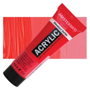 رنگ اکریلیک آمستردام 120 میل تکی کد Pyrrole Red - 315