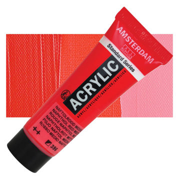 رنگ اکریلیک آمستردام 120 میل تکی کد Naphthol Red Medium - 396