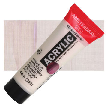 رنگ اکریلیک آمستردام 120 میل تکی کد Pearl Violet - 821