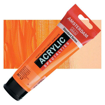 رنگ اکریلیک آمستردام 120 میل تکی کد Reflex Orange - 564