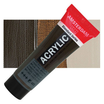 رنگ اکریلیک آمستردام 120 میل تکی کد VanDyke Brown - 403