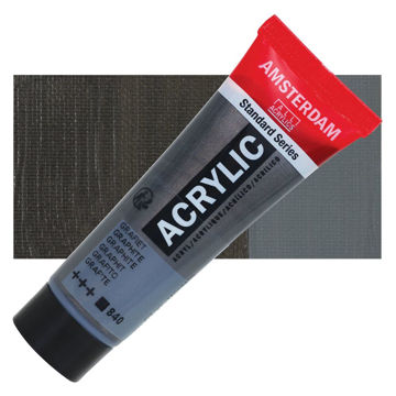 رنگ اکریلیک آمستردام 120 میل تکی کد Graphite - 840