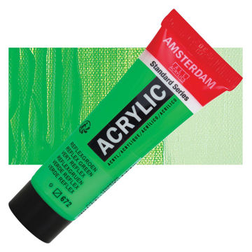 رنگ اکریلیک آمستردام 120 میل تکی کد Reflex Green - 672