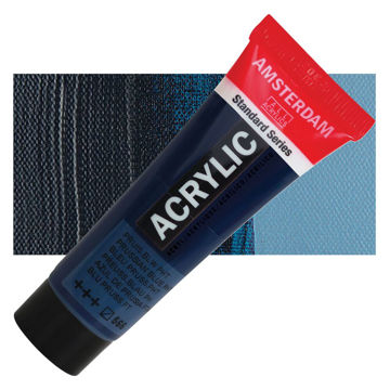 رنگ اکریلیک آمستردام 120 میل تکی کد Prussian Blue - 566