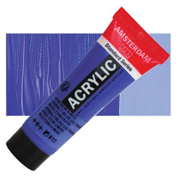 رنگ اکریلیک آمستردام 120 میل تکی کد Cobalt Blue Ultramarine - 512