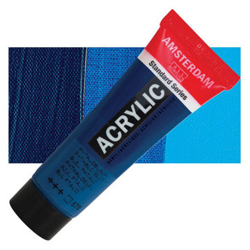 رنگ اکریلیک آمستردام 120 میل تکی کد Phthalo Blue - 570