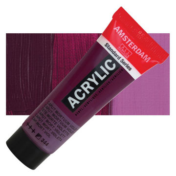 رنگ اکریلیک آمستردام 120 میل تکی کد Caput Mortuum Violet - 344
