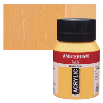 رنگ اکریلیک آمستردام 120 میل تکی کد Gold Yellow - 231