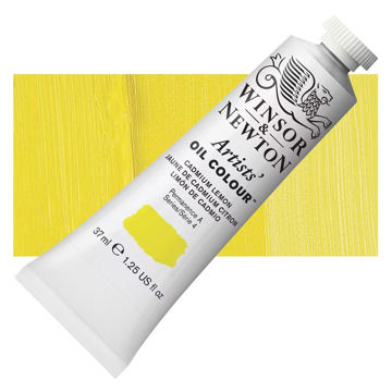 رنگ روغن وینزور آرتیست 37 میل تکی کد 086 - Cadmium Lemon