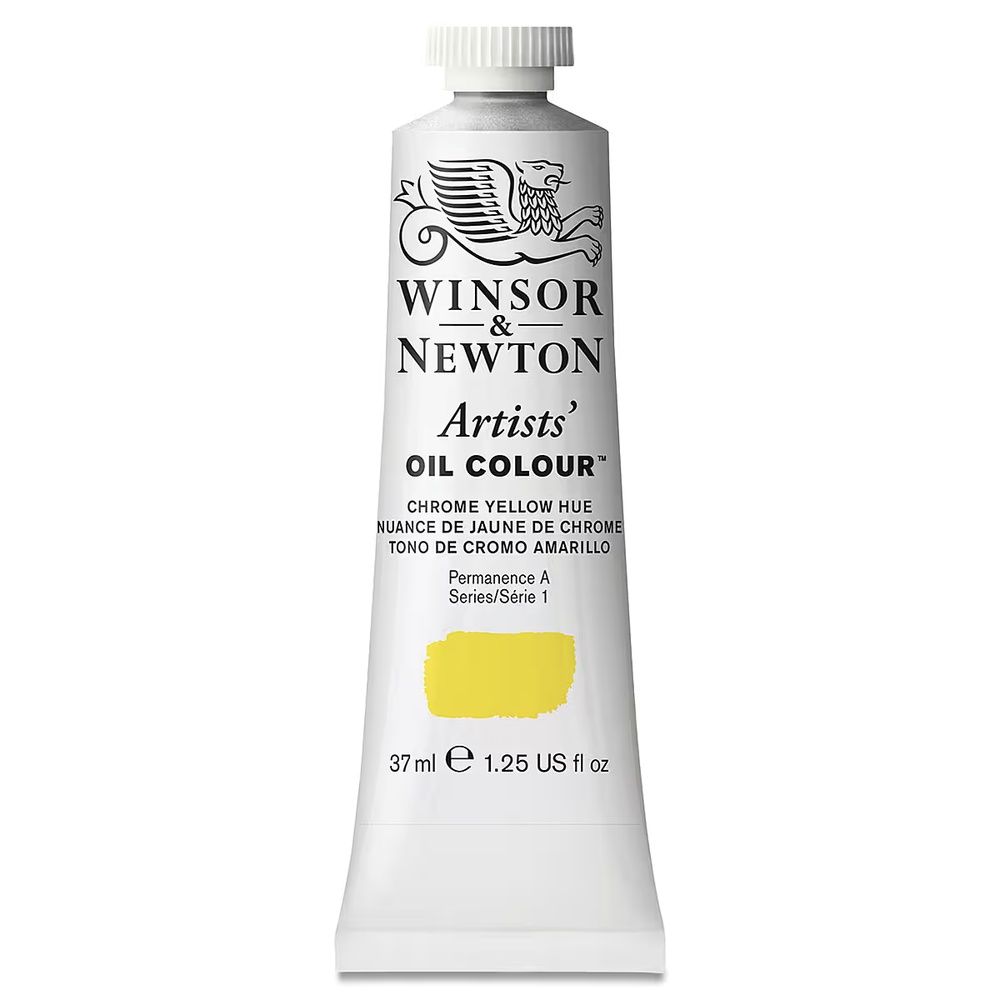 رنگ روغن وینزور آرتیست 37 میل تکی کد Chrome Yellow Hue - 149