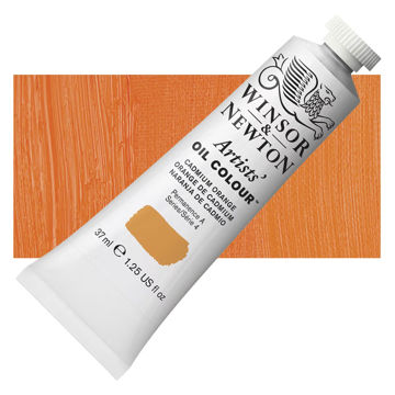 رنگ روغن وینزور آرتیست 37 میل تکی کد 089 - Cadmium Orange