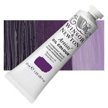 رنگ روغن وینزور آرتیست 37 میل تکی کد 491 - Permanent Mauve