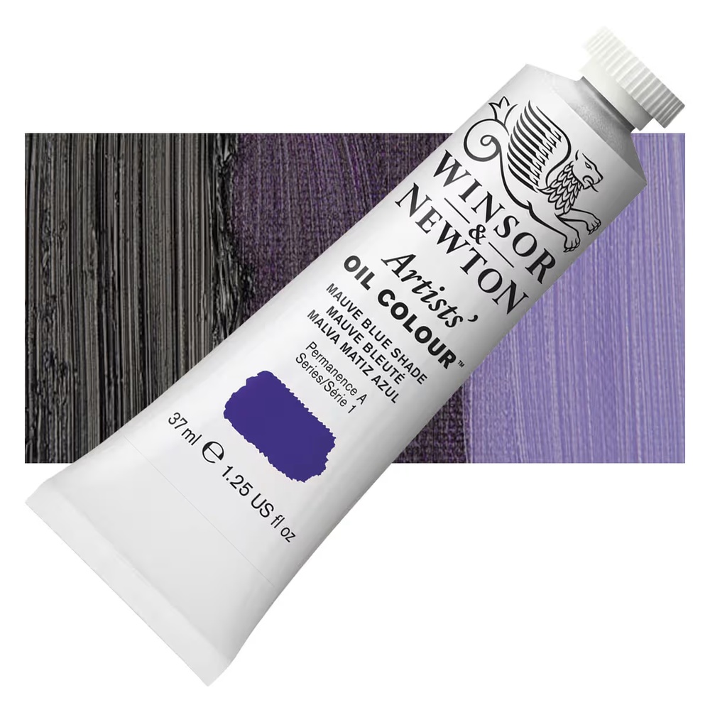 رنگ روغن وینزور آرتیست 37 میل تکی کد 400 - Mauve Blue Shade