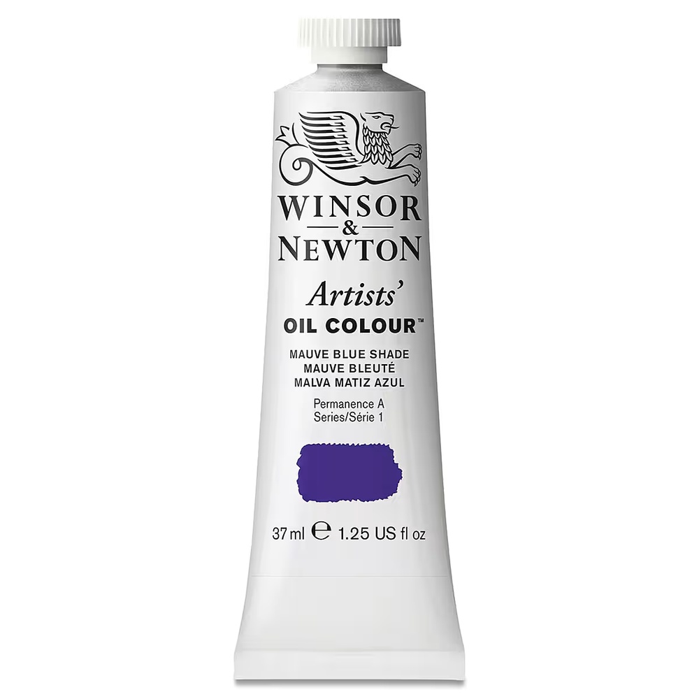 رنگ روغن وینزور آرتیست 37 میل تکی کد 400 - Mauve Blue Shade
