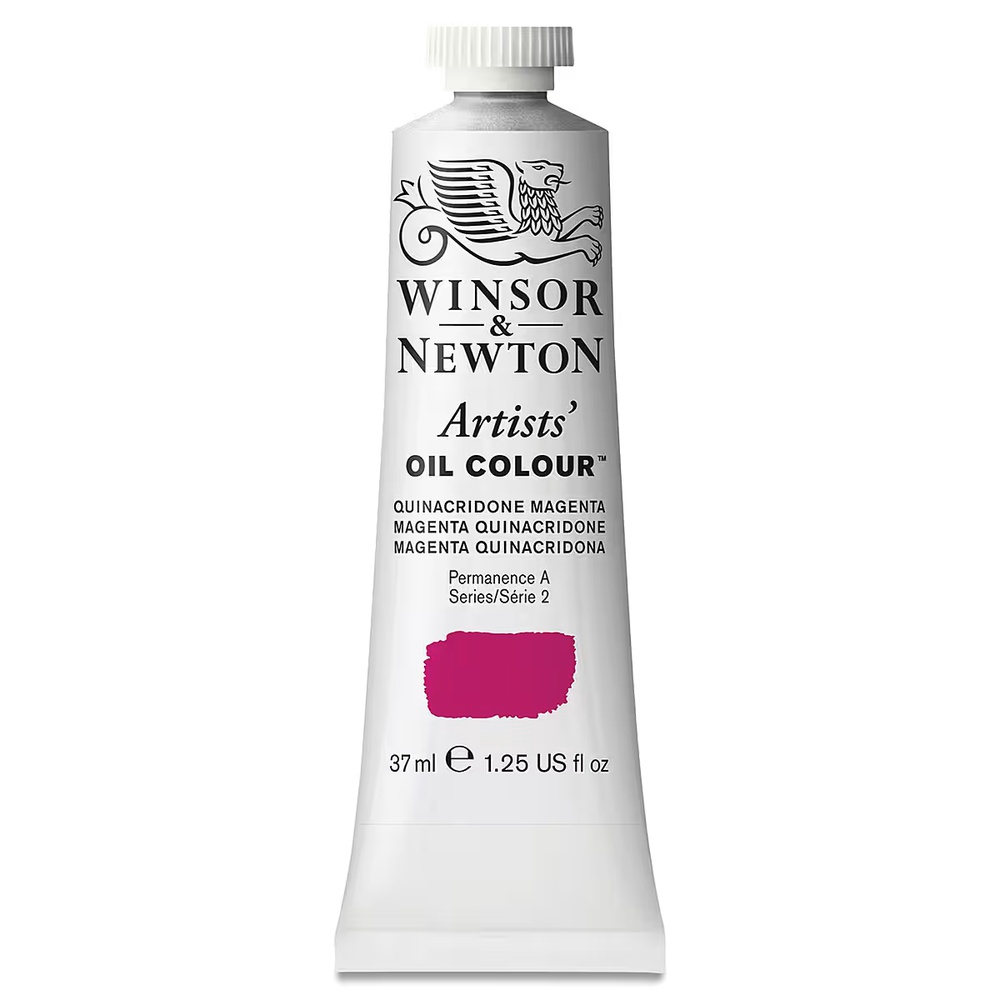 رنگ روغن وینزور آرتیست 37 میل تکی کد 545 - Quinacridone Magenta