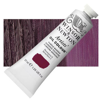 رنگ روغن وینزور آرتیست 37 میل تکی کد 543 - Purple Madder