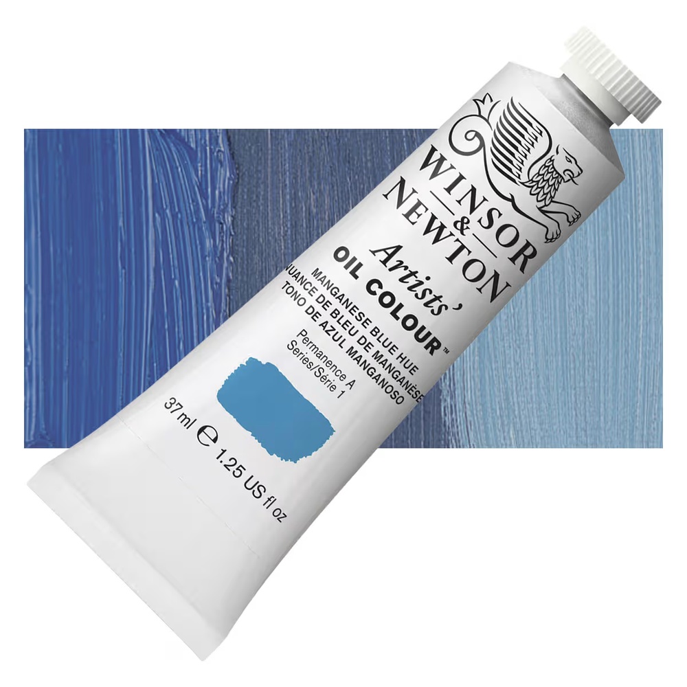 رنگ روغن وینزور آرتیست 37 میل تکی کد 379 - Manganese Blue Hue