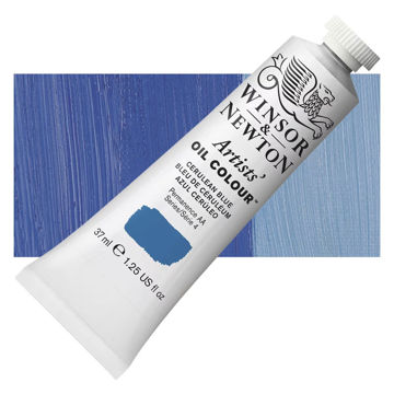 رنگ روغن وینزور آرتیست 37 میل تکی کد 137 - Cerulean Blue