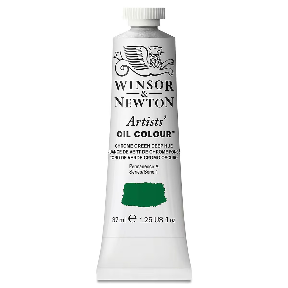 رنگ روغن وینزور آرتیست 37 میل تکی کد 147 - Chrome Green Deep Hue
