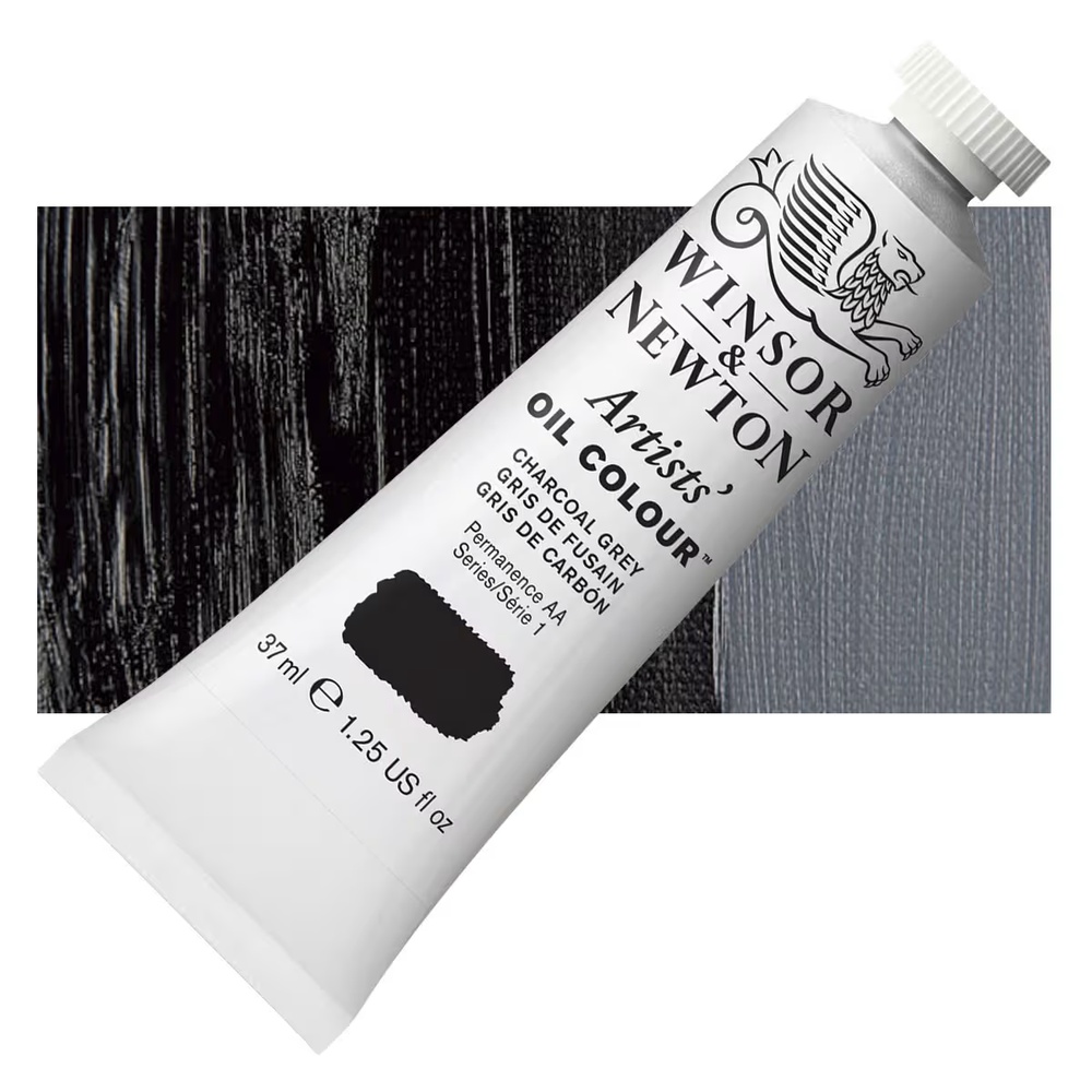 رنگ روغن وینزور آرتیست 37 میل تکی کد 142 - Charcoal Grey