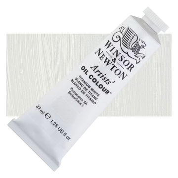 رنگ روغن وینزور آرتیست 37 میل تکی کد 644 - Titanium White