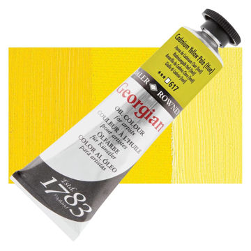 رنگ روغن جورجین دالررونی 38 میل تکی کد Cadmium Yellow Pale Hue G - 617