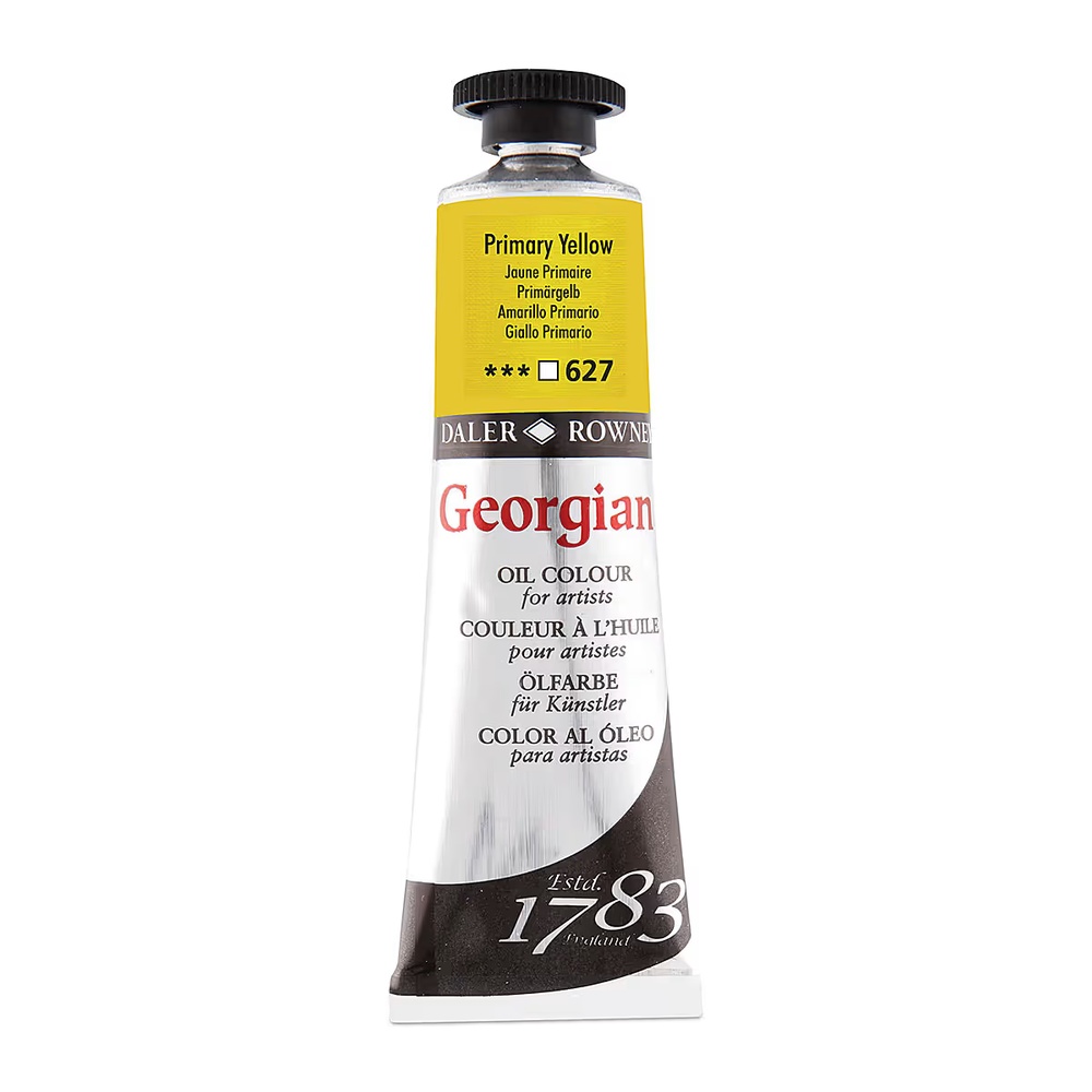 رنگ روغن جورجین دالررونی 38 میل تکی کد Primary Yellow G - 627