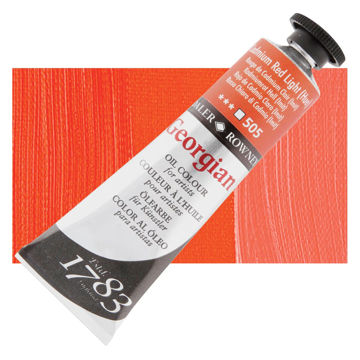 رنگ روغن جورجین دالررونی 38 میل تکی کد Cadmium Red Light Hue G - 505